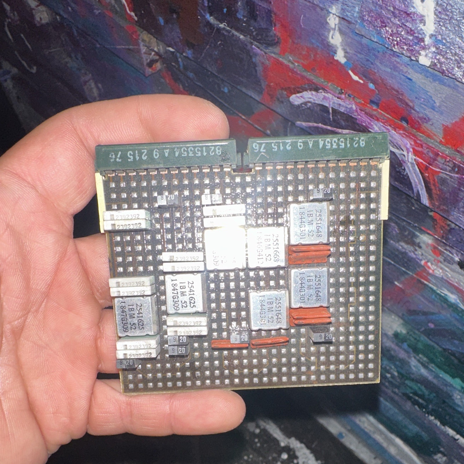 Vintage IBM SLT Logic Circuit Card – Solid Logic Technology – 2541625 / 2392392