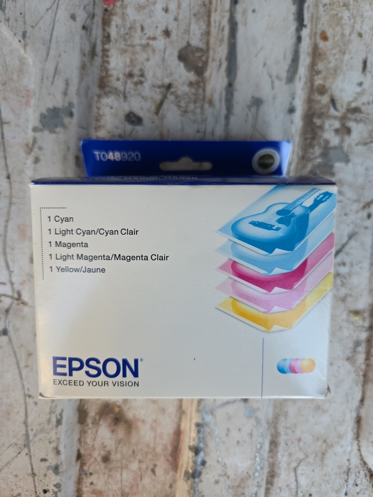 Epson T048920 Multi‑Color Ink Cartridge Pack – EXPIRED – 02.2011 - Sealed Box