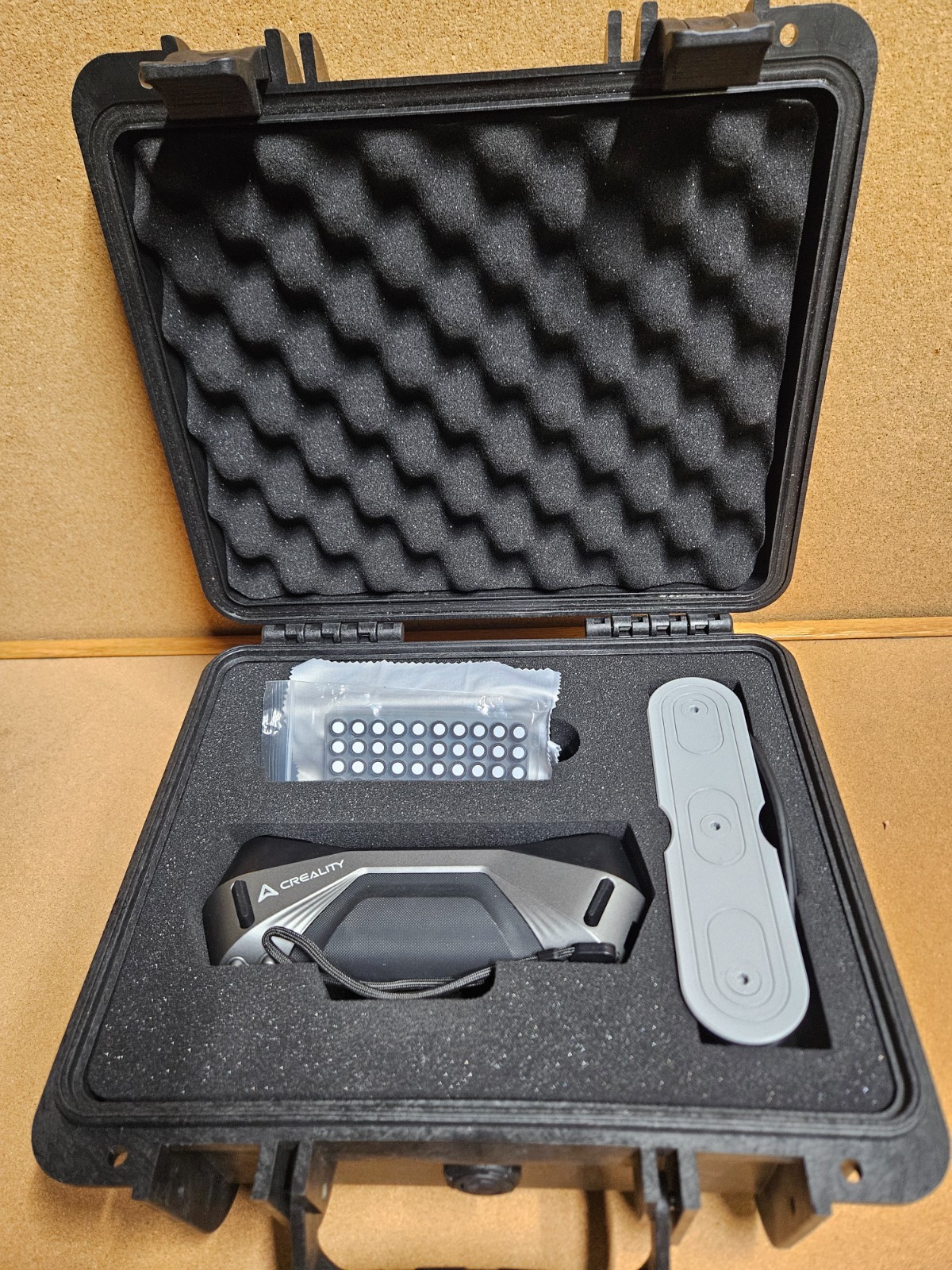 CREALITY CR-SCAN RAPTOR HANDHELD 3D SCANNER – BLUE LASER + NIR – HARD CASE