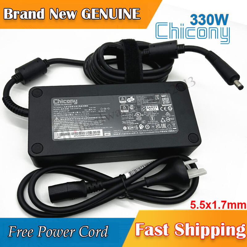 Genuine 330W AC Adapter Charger For Acer Predator Helios 18 PH18-72-90C9 5.5*1.7