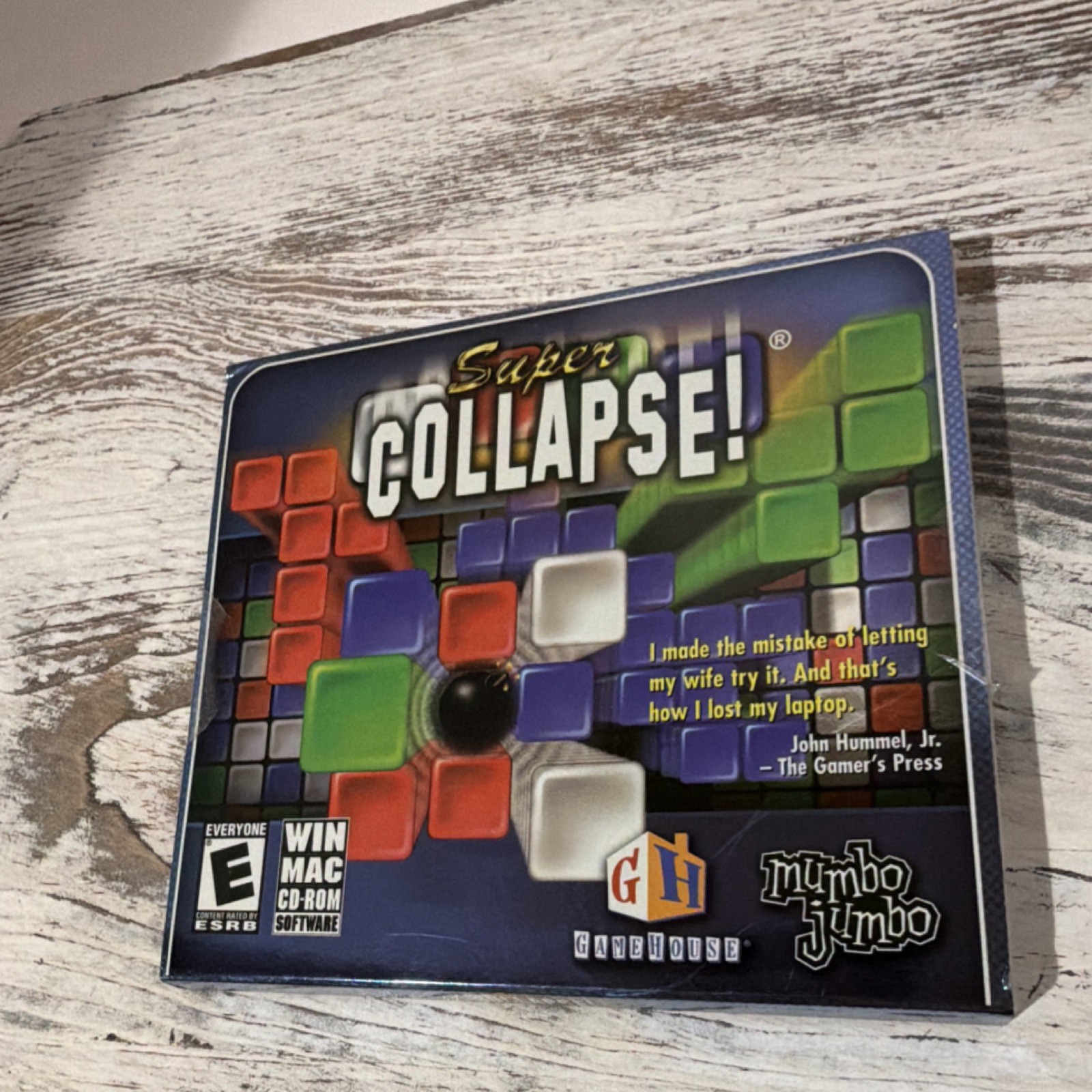 Mumbo Jumbo Super Collapse Puzzle Game CD-ROM Windows Mac English 1005-10015