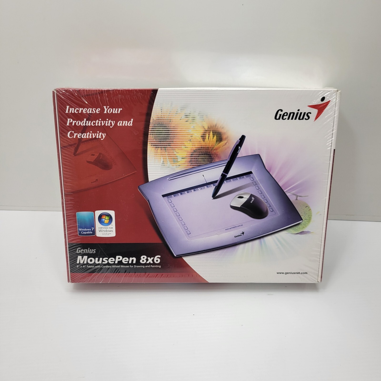 Genius MousePen 8 x 6-Inch Graphic Tablet for Home and Office