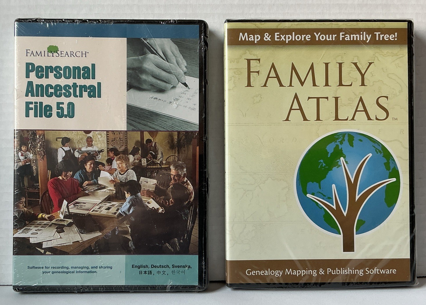 Personal Ancestral File 5.0, CD-ROM Family Search, Family Atlas