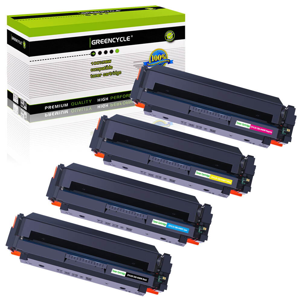 4PK BCYM Toner Compatible with Canon 046H Imageclass MF732Cdw MF734Cdw MF735Cx