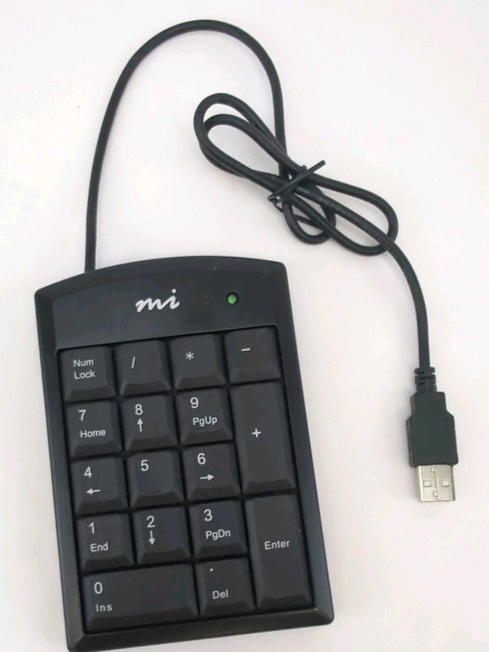 Micro Innovations Mi Numeric Plus USB Keypad kp25b Good Condition