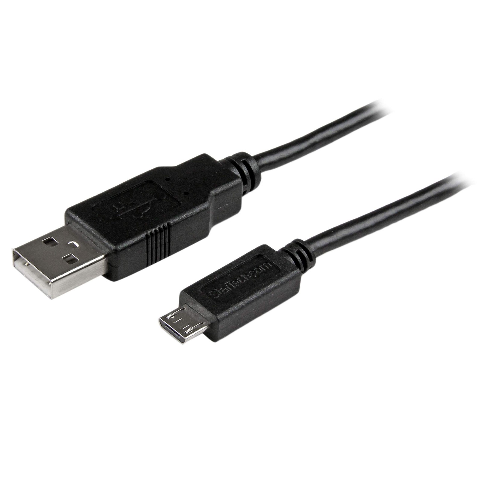 StarTech.com 1m Mobile Charge Sync USB to Slim Micro USB Cable - Phones & Tablet