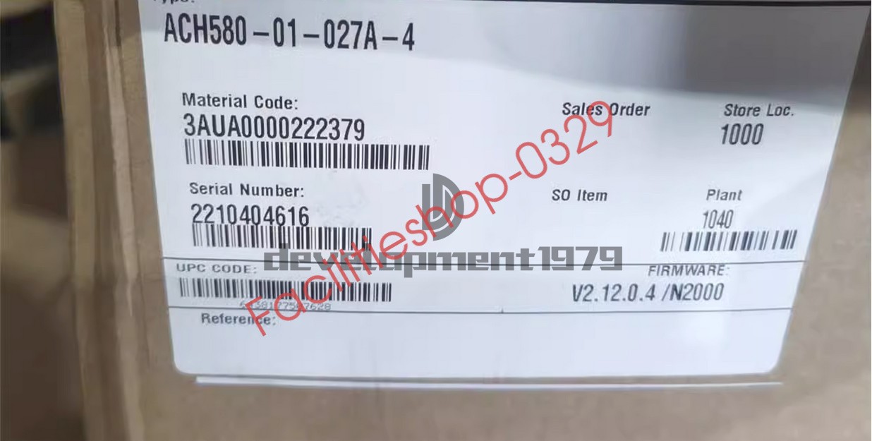 1PC ABB Inverter ACH580-01-027A-4 New DHL/FedEx