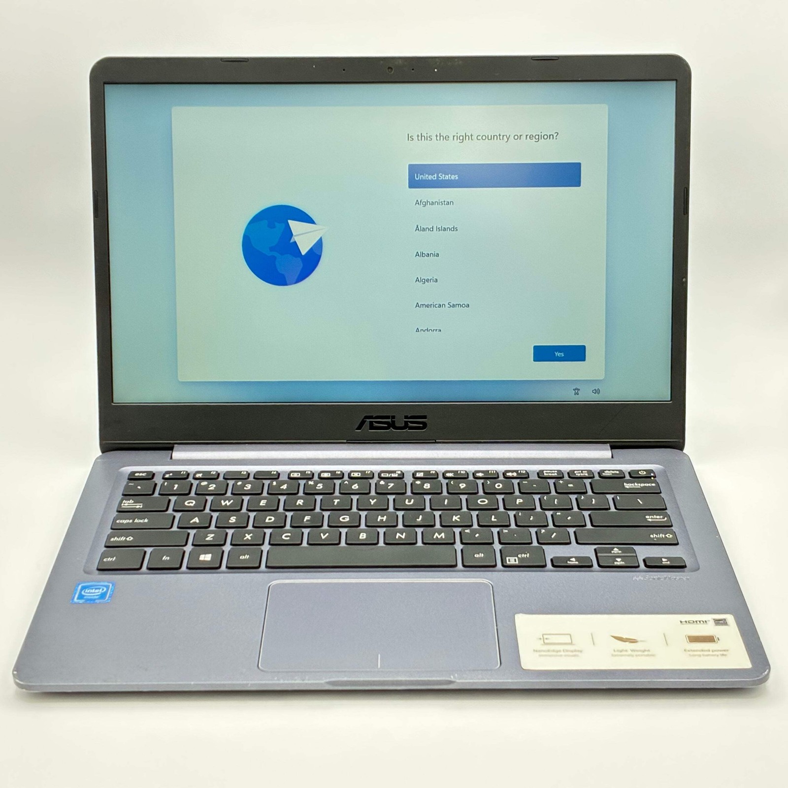 ASUS 14" Laptop R420M Intel Celeron N4000 4GB RAM 64GB SSD
