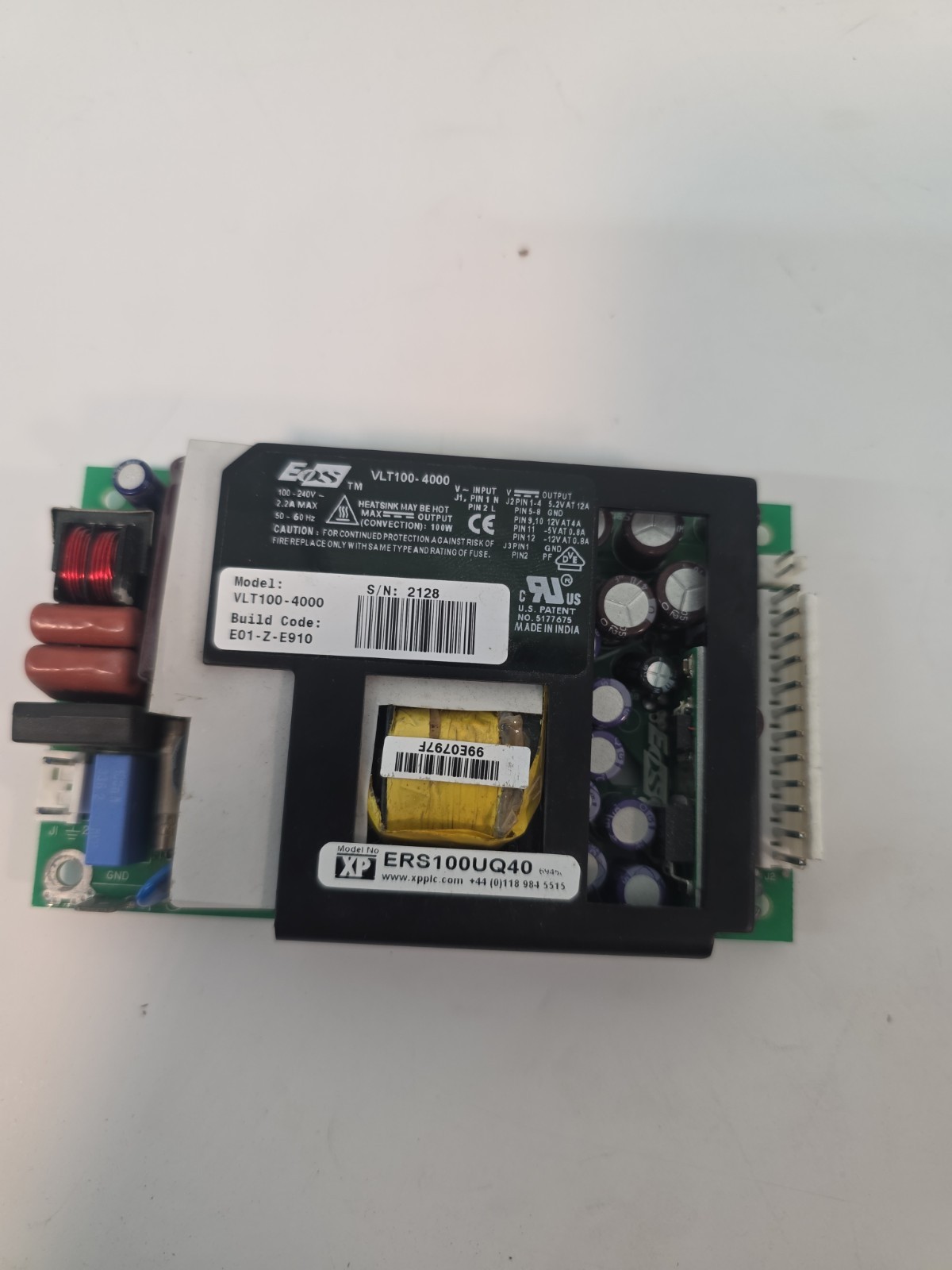 EOS Power VLT100-4000 100W Quad Output AC/DC Power Supply