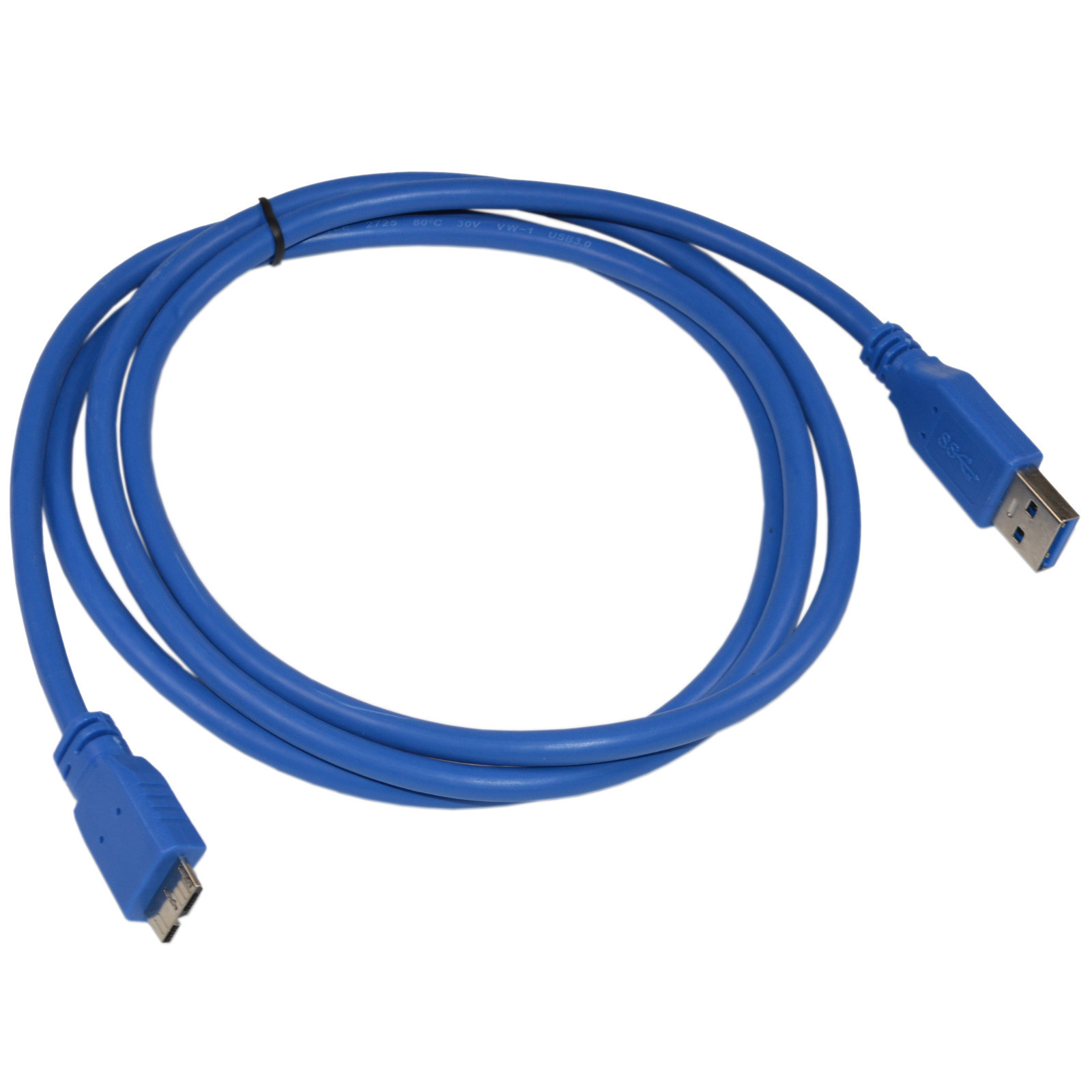 5ft HQRP USB 3.0 Power Data SYNC External Hard Drive Disk HDD Cable Cord