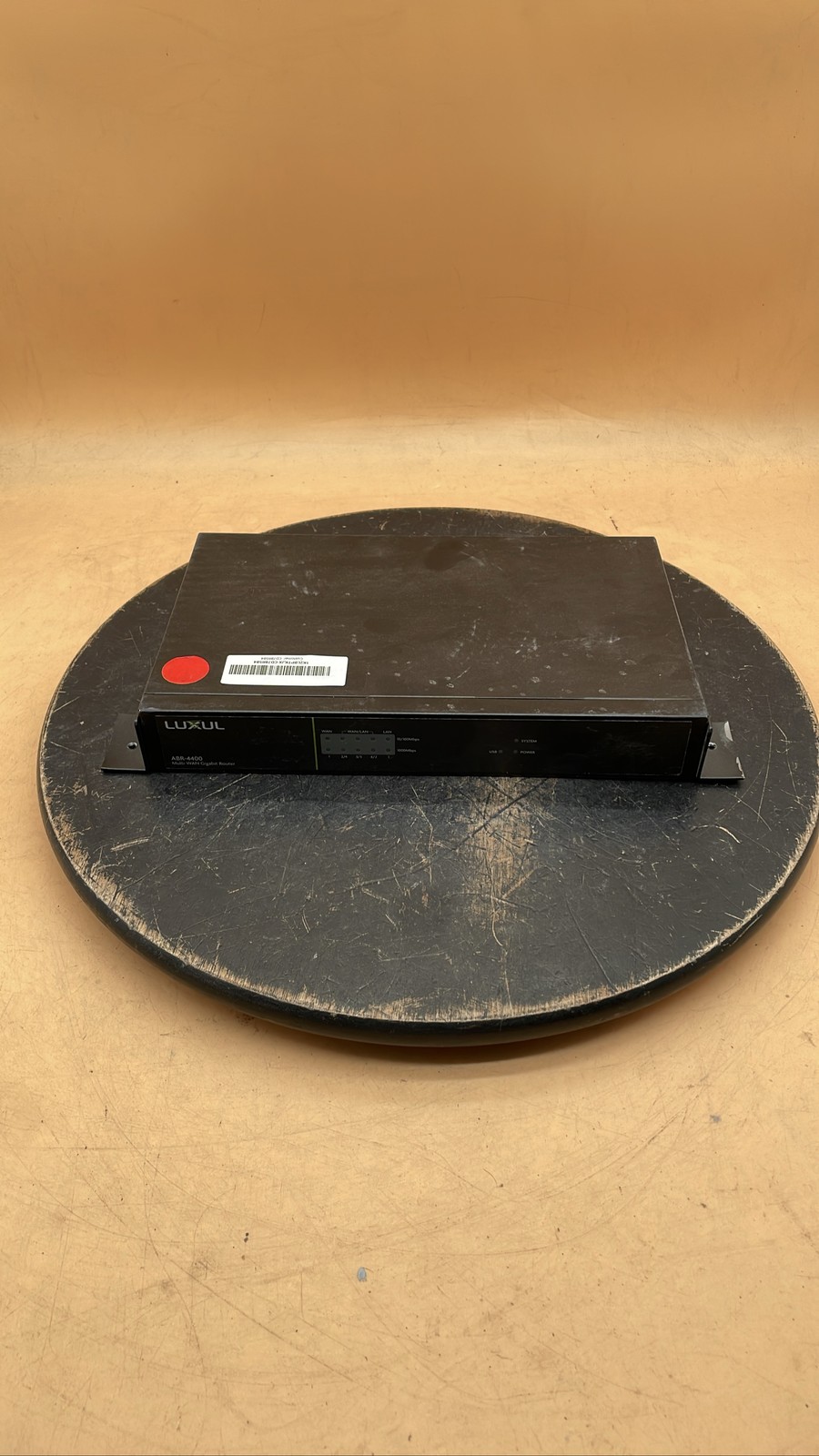 Luxul ABR-4400 AV Series Multi-WAN Gigabit Router Network Unit for Parts/Repair