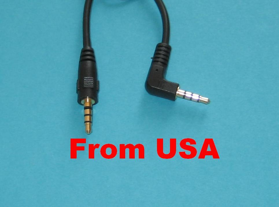 2 pcs, 12 inch , 1ft  Right Angle 3.5mm Stereo Mini Jack Audio Video Audio Cable