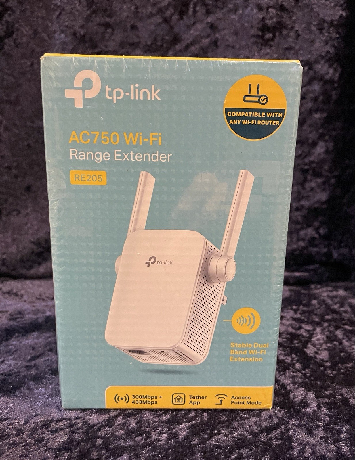 Wi-Fi Range Extender, tp-Link RE205, NEW In The Box, Unopened