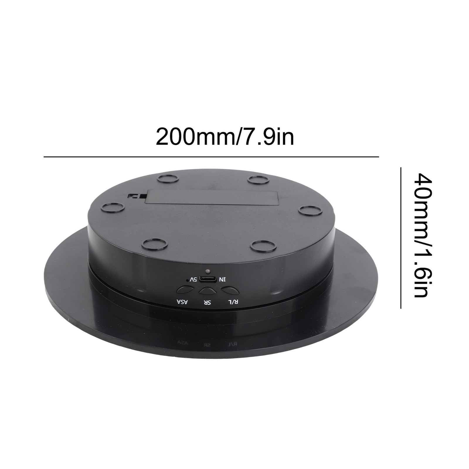 360 Degree Electric Rotating Turntable Display Stand For Video Photography DWEI