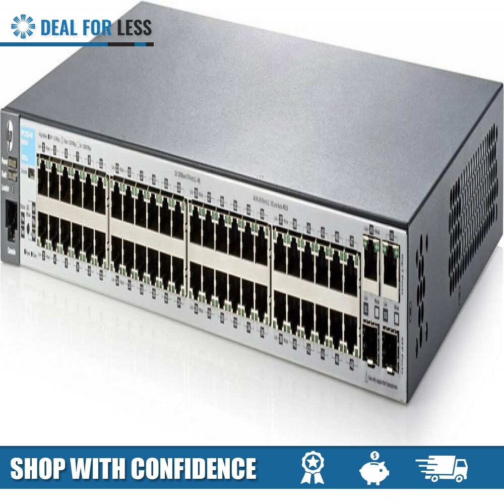 HP ProCurve 2530-48G 48-Port SFP Ethernet Network Switch P/N: J9775A