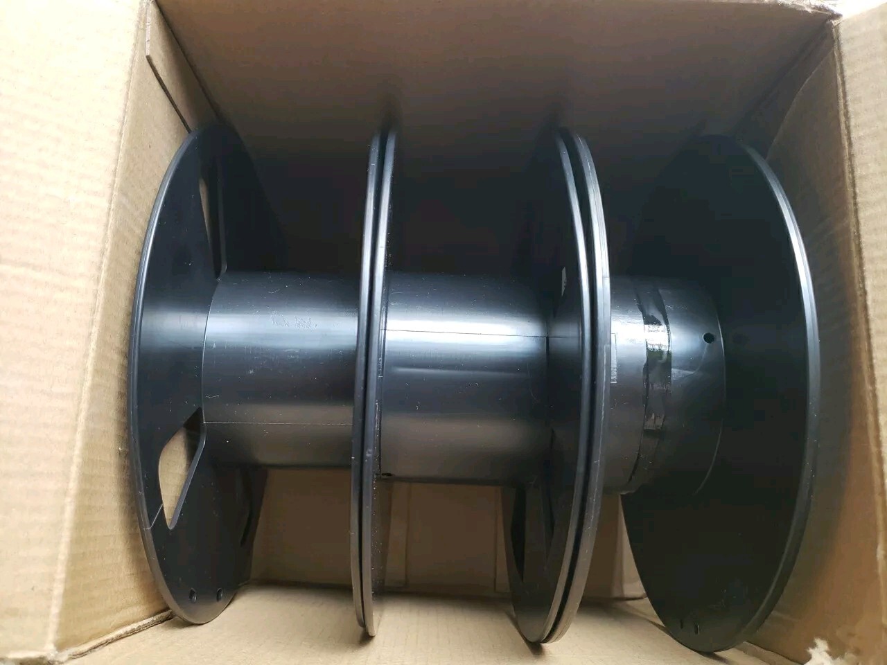 Empty Random Black 3D Printing Filament Spool X3 for Any Use - 1KG Spools only