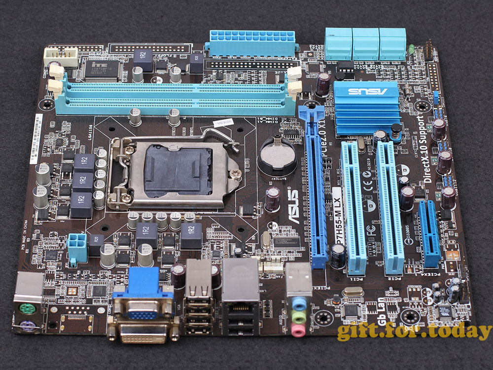 Original ASUS P7H55-M LX Intel H55 Motherboard LGA 1156 DDR3