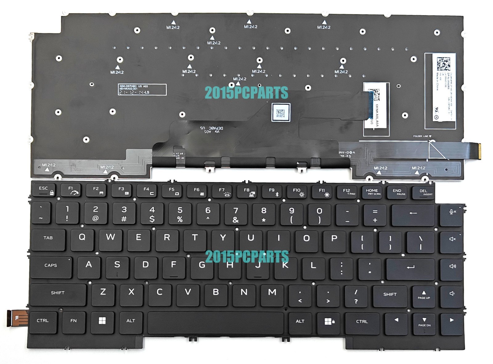 New for DELL Alienware X14 R1 R2 X17 R1 R2 Keyboard Backlit US 06N8R6