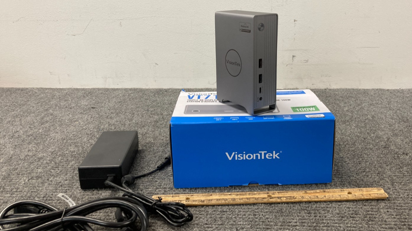 VisionTek VT7100 Triple 4K Display Dock - Open Box -