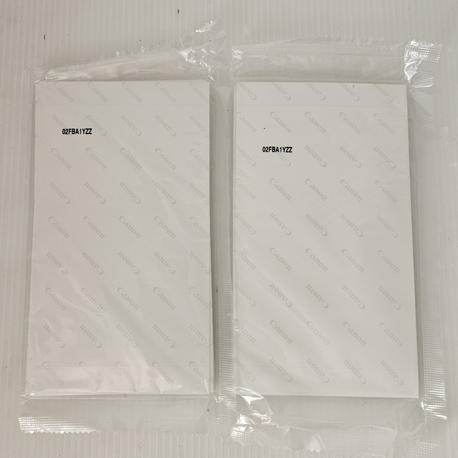 Original Canon Selphy Color  Paper, 2 Packs, 36 Prints
