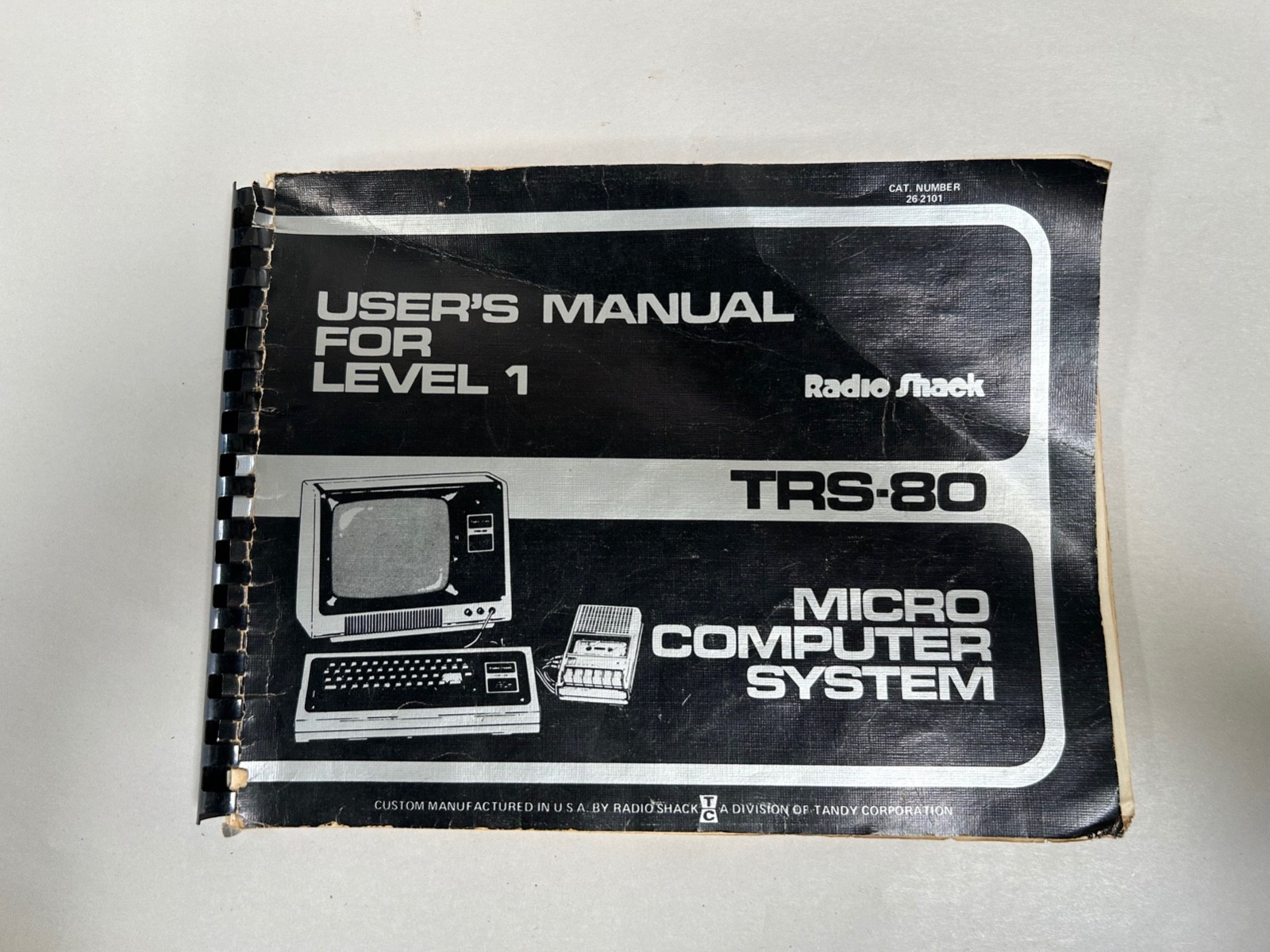 Vintage Radio Shack TRS-80 Micro Computer System Users Manual Level 1 (A8)