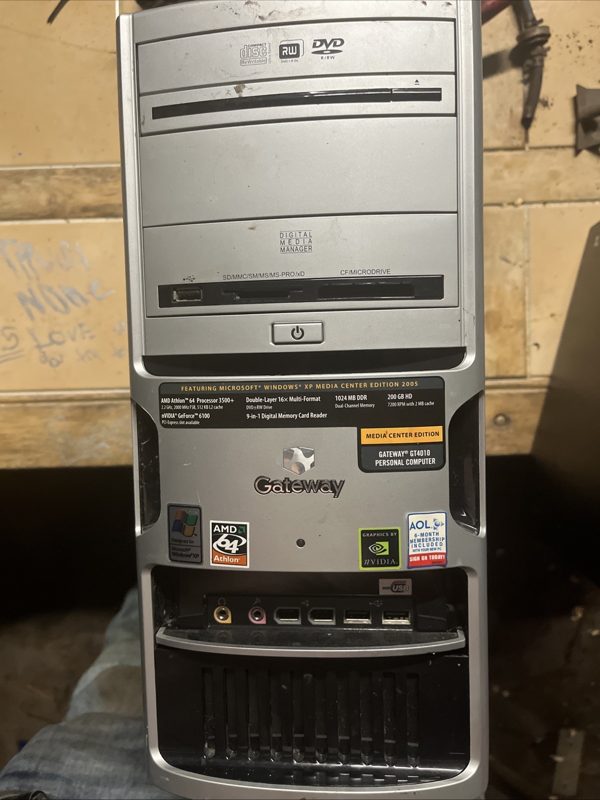 Gateway Gt4010 Desktop
