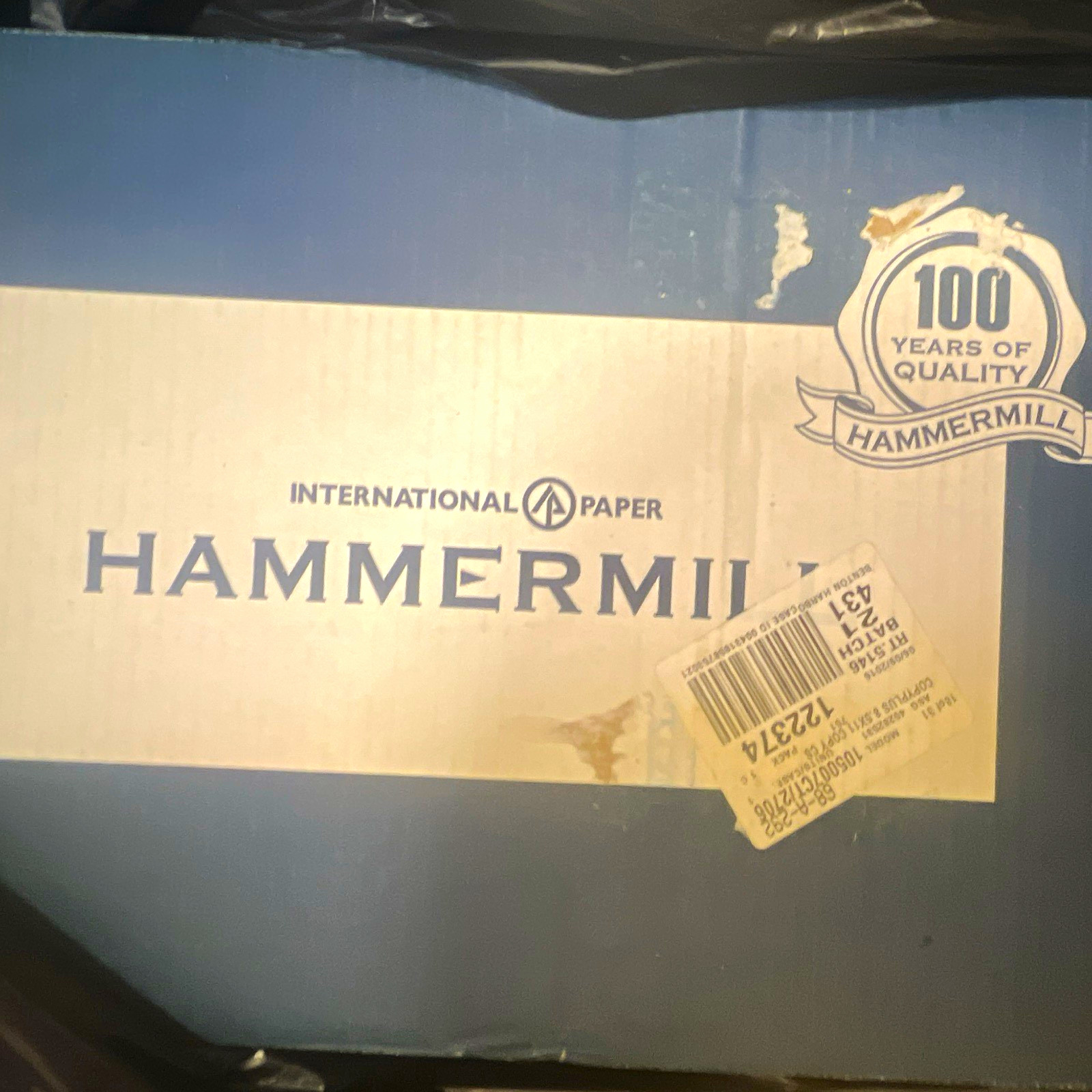 Hammermill Copy Plus Printer Paper Letter 8.5 x 11 White 92 Bright 500