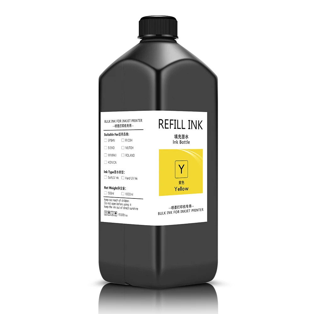 New LED UV Inkjet Ink Compatible for Seiko 1020 Printer 1000ml/pcs