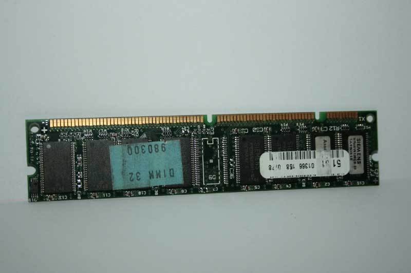 RAM MODULE DIMM SDR RAM 32MB USED EXCELLENT CONDITION siemens EL1 38233