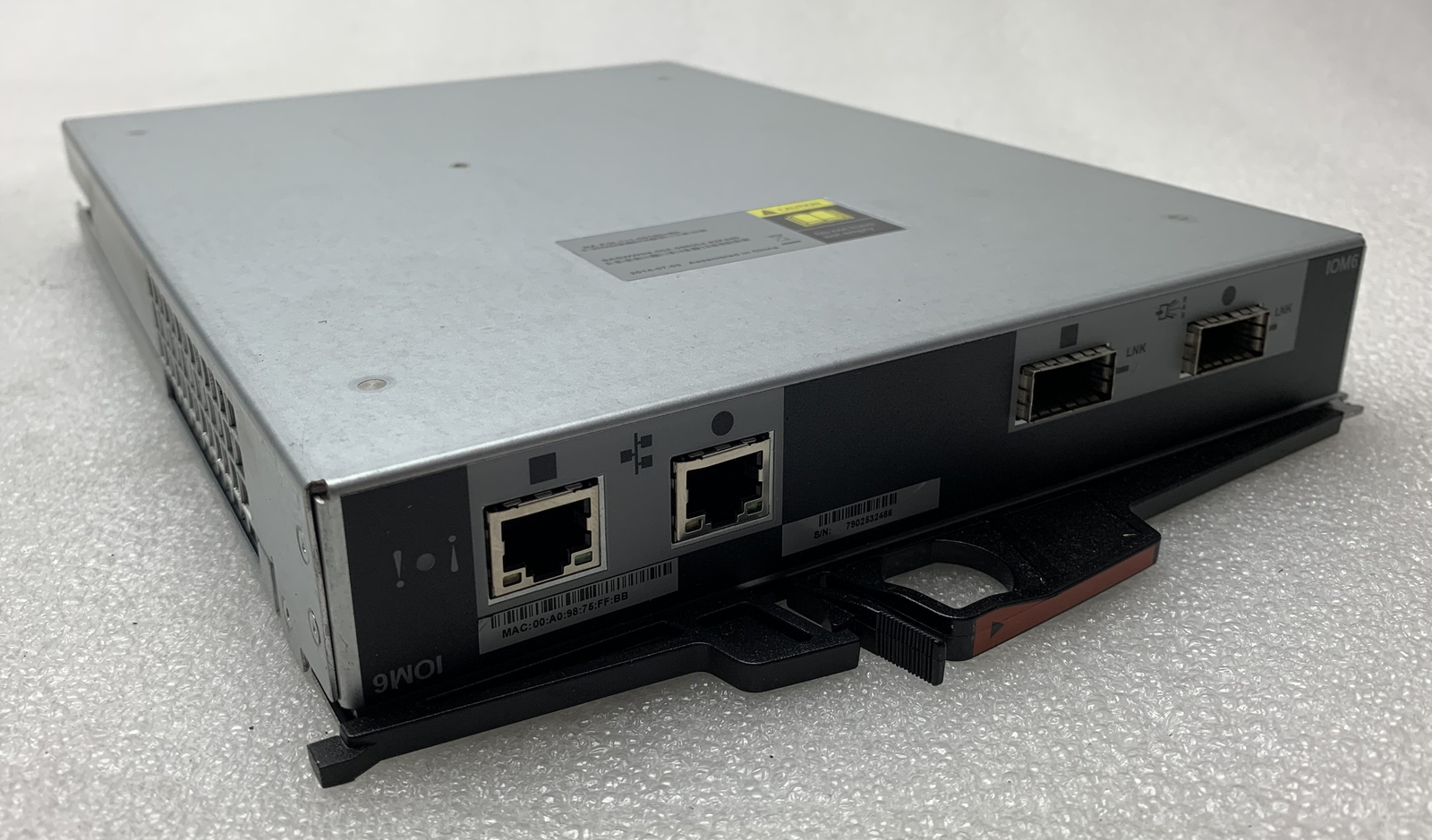 NetApp 111-00190+B0 IOM6 6G SAS Controller Module DS2246 DS4246