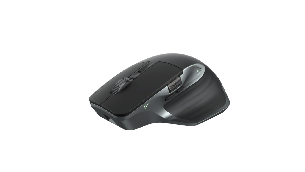MOJO Ultimate Grip Silent Master Mouse - Ergonomic Rechargeable Bluetooth
