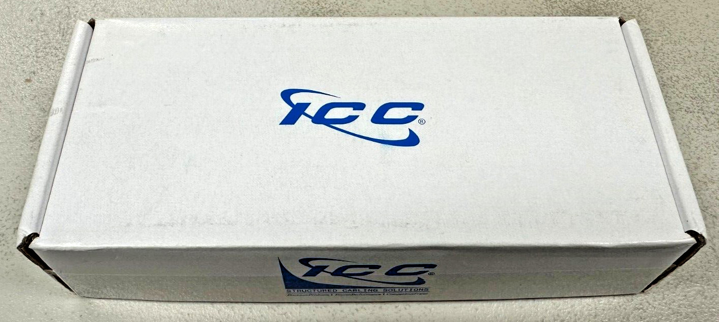 ICC Compact Module 8-Port CAT 6 Data P/N: ICRESDPB3C