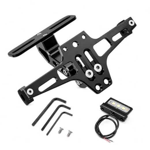 Motorcycle License Plate Bracket Fender Eliminator Kit, Motorcycle Tail Tidy