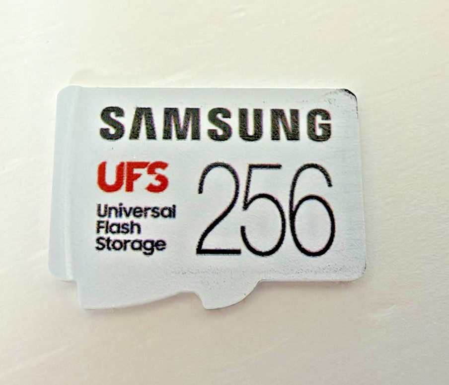 Samsung 256GB UFS Universal Flash Storage Memory Card MB-FA256G Tested Working