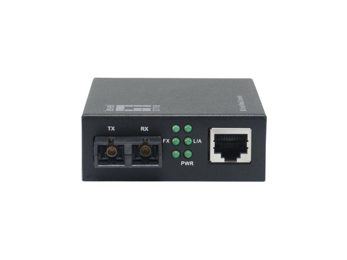 LevelOne GVM-2001 Smart Gigabit Rj45-SC Media Converter, Multi-Mode Fiber, ~E~