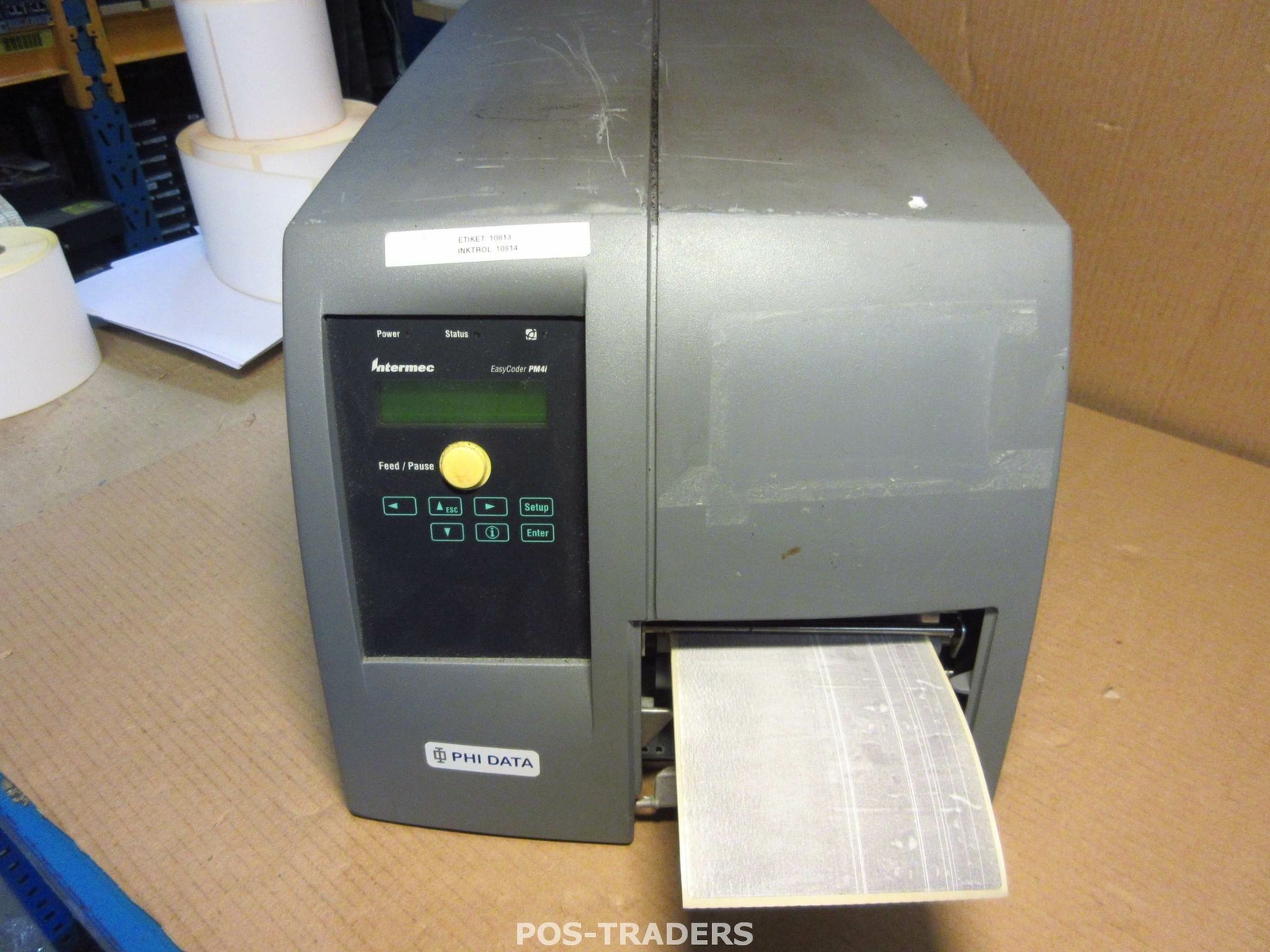 Intermec EasyCoder PM4i PM4D USB LAN 203dpi Label Printer 510073 INCH / LINES