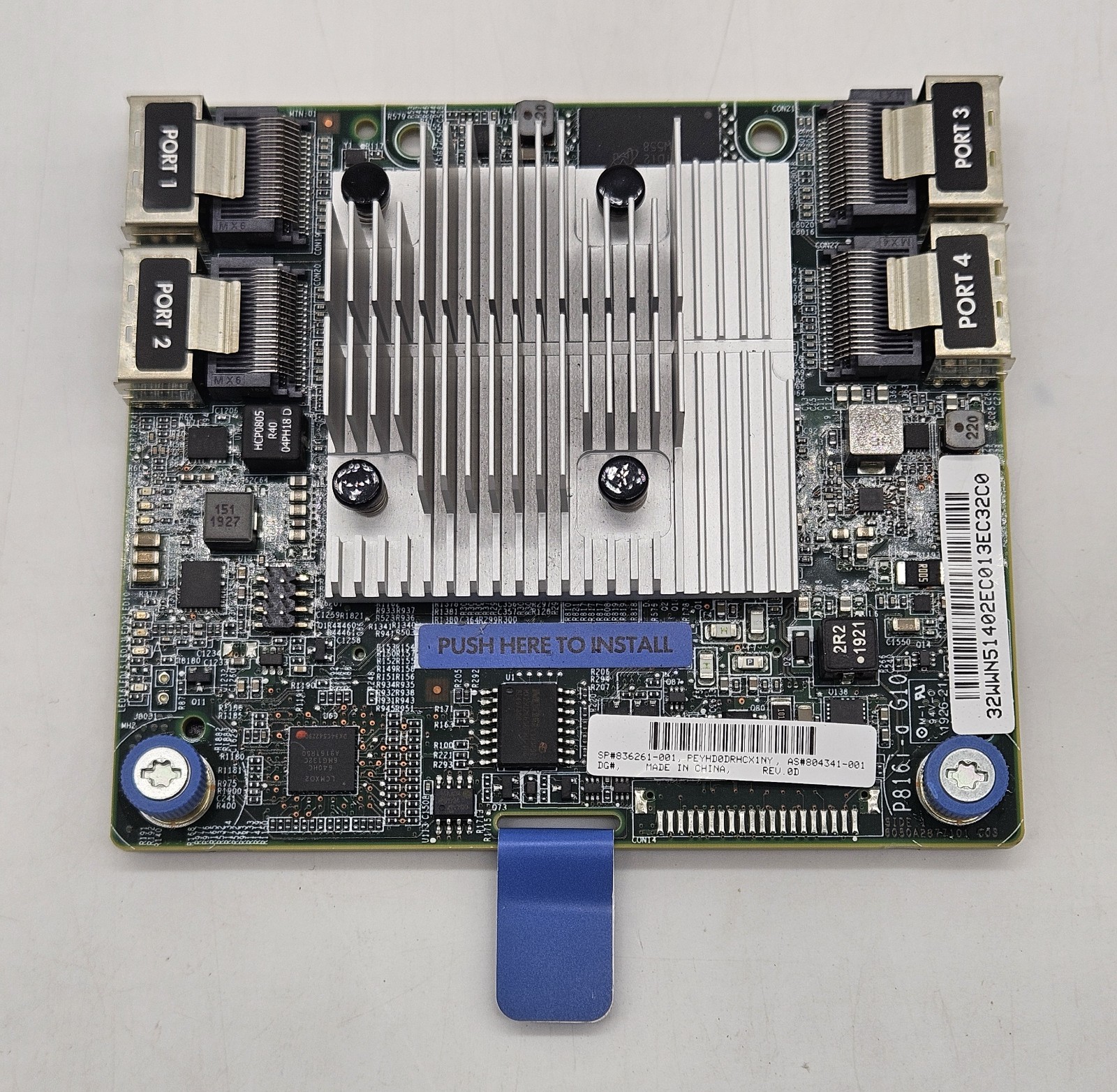 HP Smart Array P816i-a SR SAS 12Gbps 4GB Cache Gen10 Raid Controller 836261-001