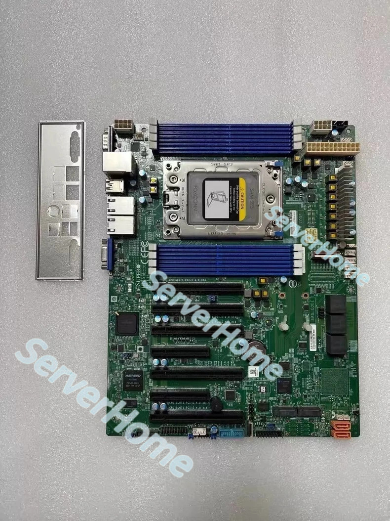 Supermicro H12SSW-NT Server Motherboard AMD EPYC 7002 Socket SP3 Used