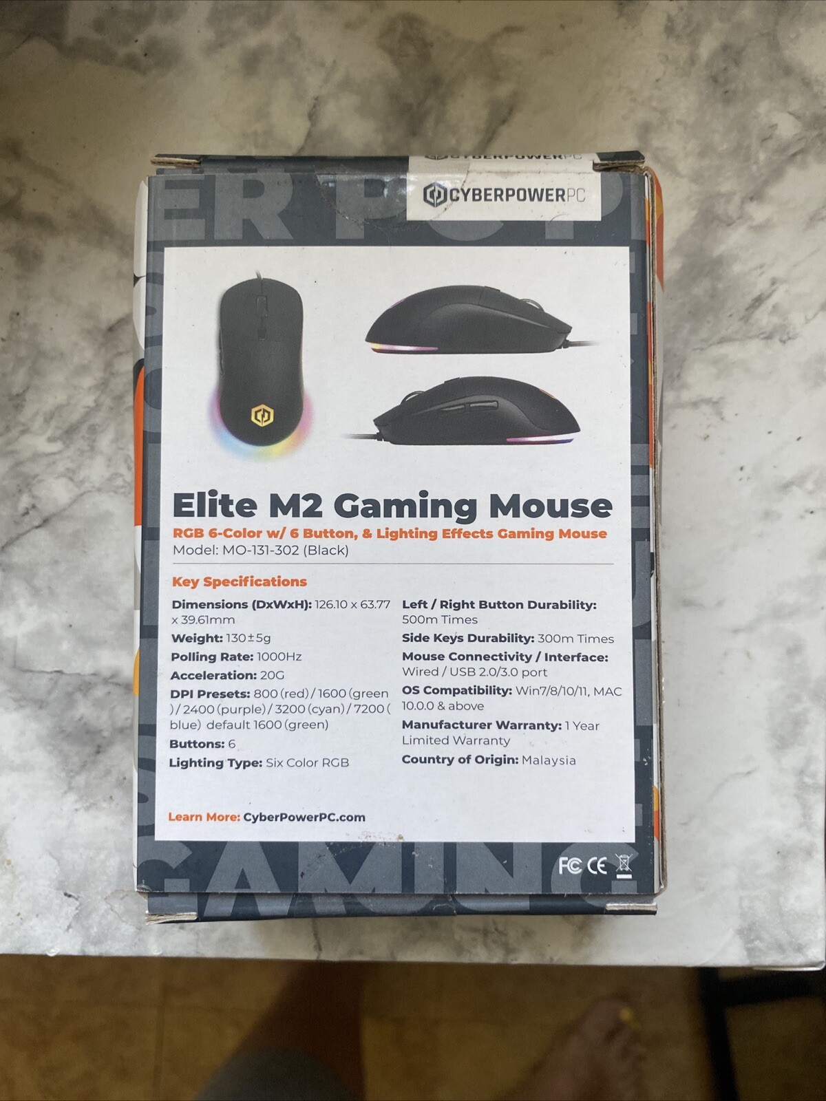 Elite M2 Gaming Mouse