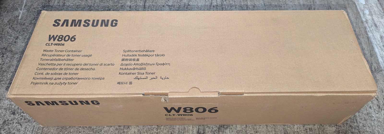 Genuine Samsung CLT-W806 Waste Toner Container MultiXpress X7400GX/LX X7500GX/LX