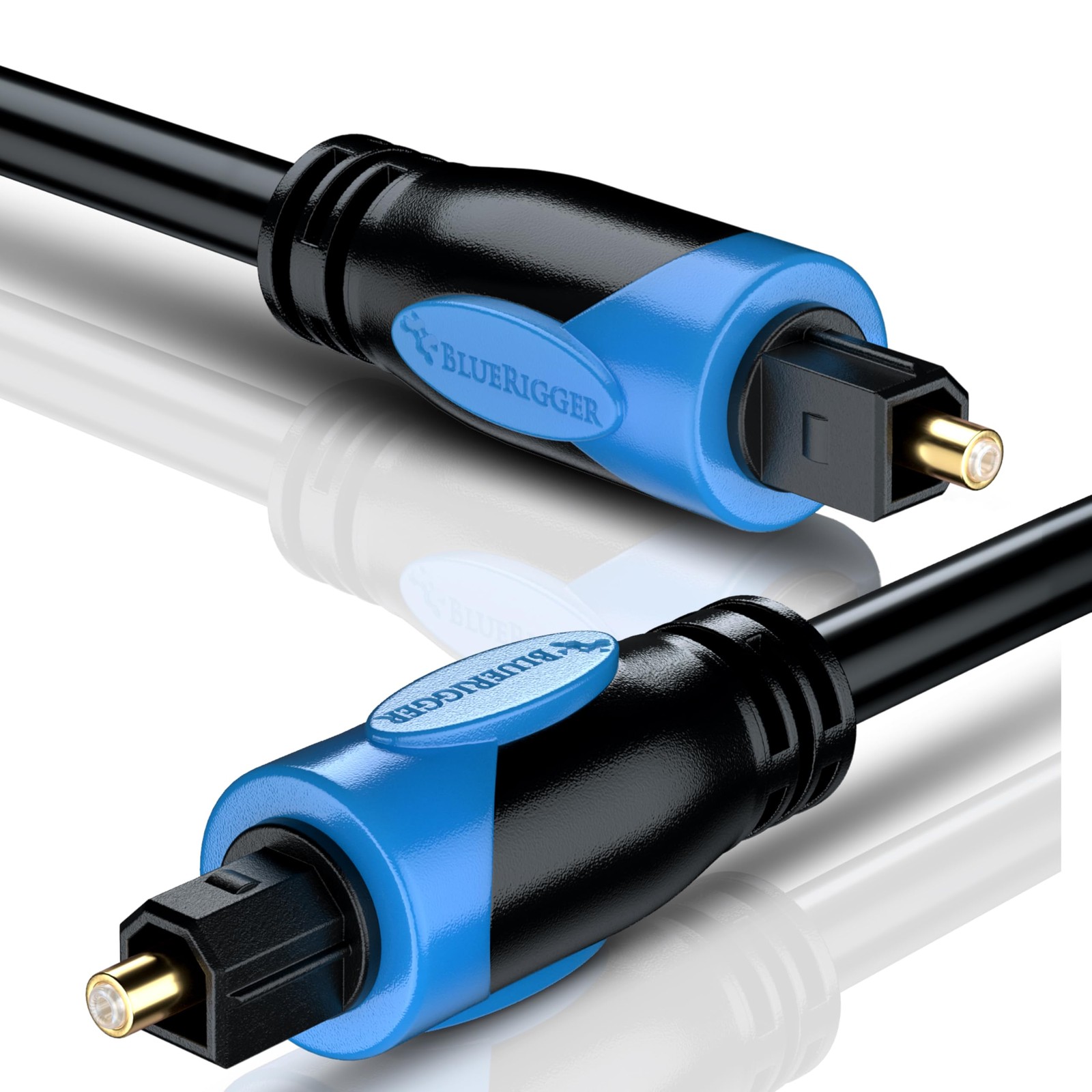 Toslink  Digital Optical Audio Cable  35FT  Fiber Optic Cable, inwall CL3 Rat...