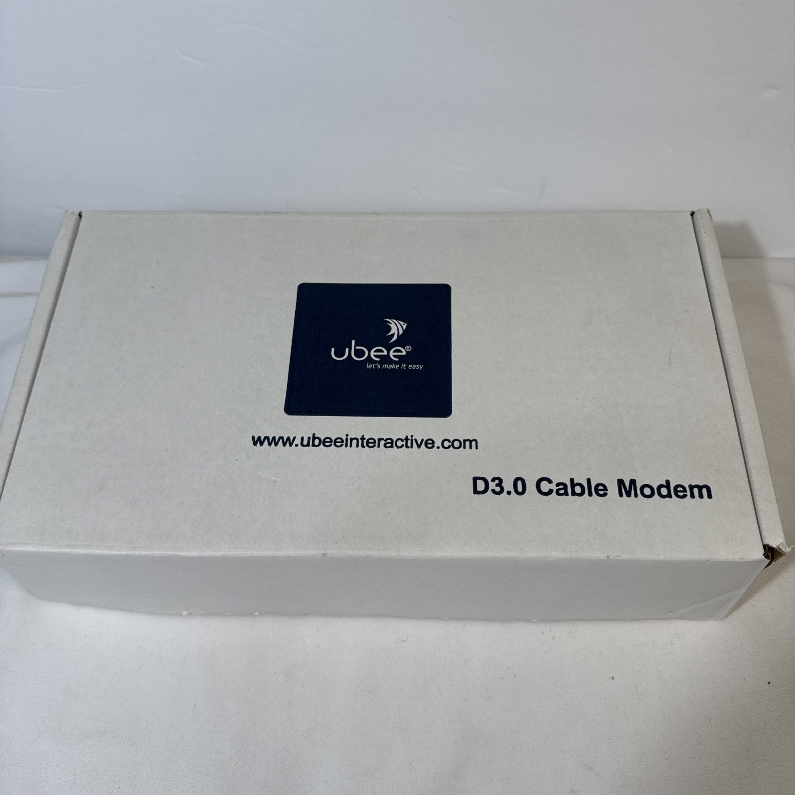 UBEE D3.0 Cable Modem DDM3513 DOCSIS 3.0 NEW UNOPENED IN BOX All Parts Included