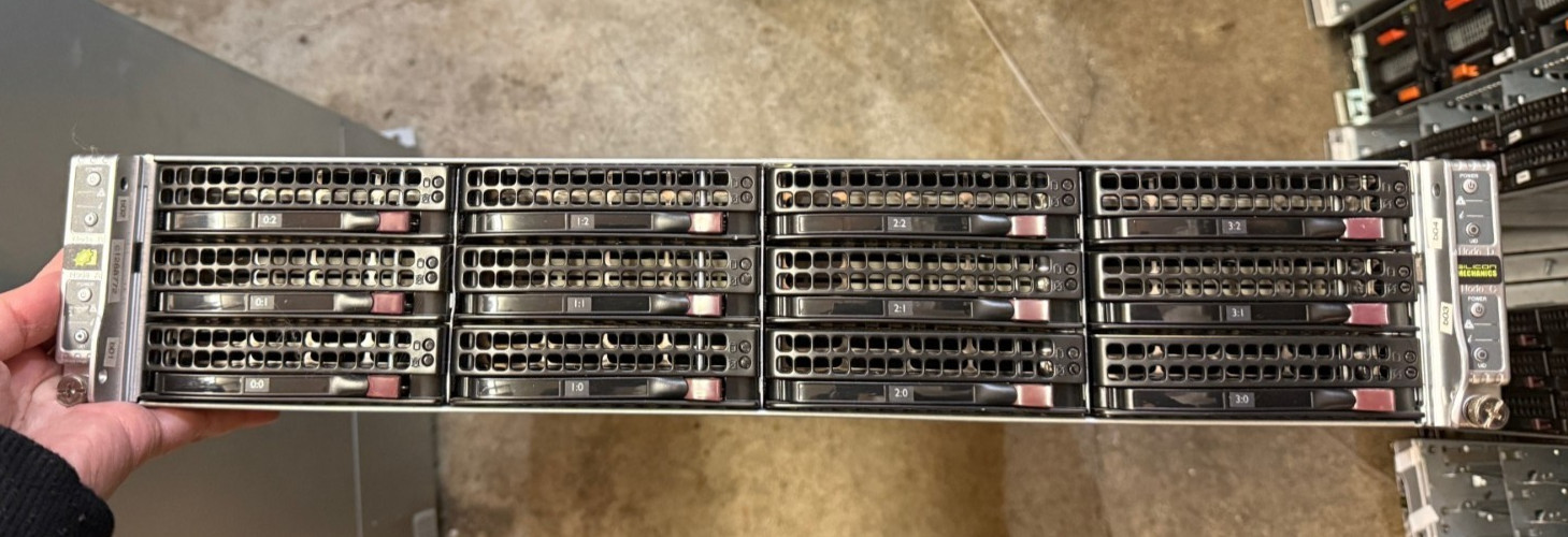 AS IS Supermicro SuperServer 6026TT-HIBQRF 12-Bay 4x X8DTT-HIBQF