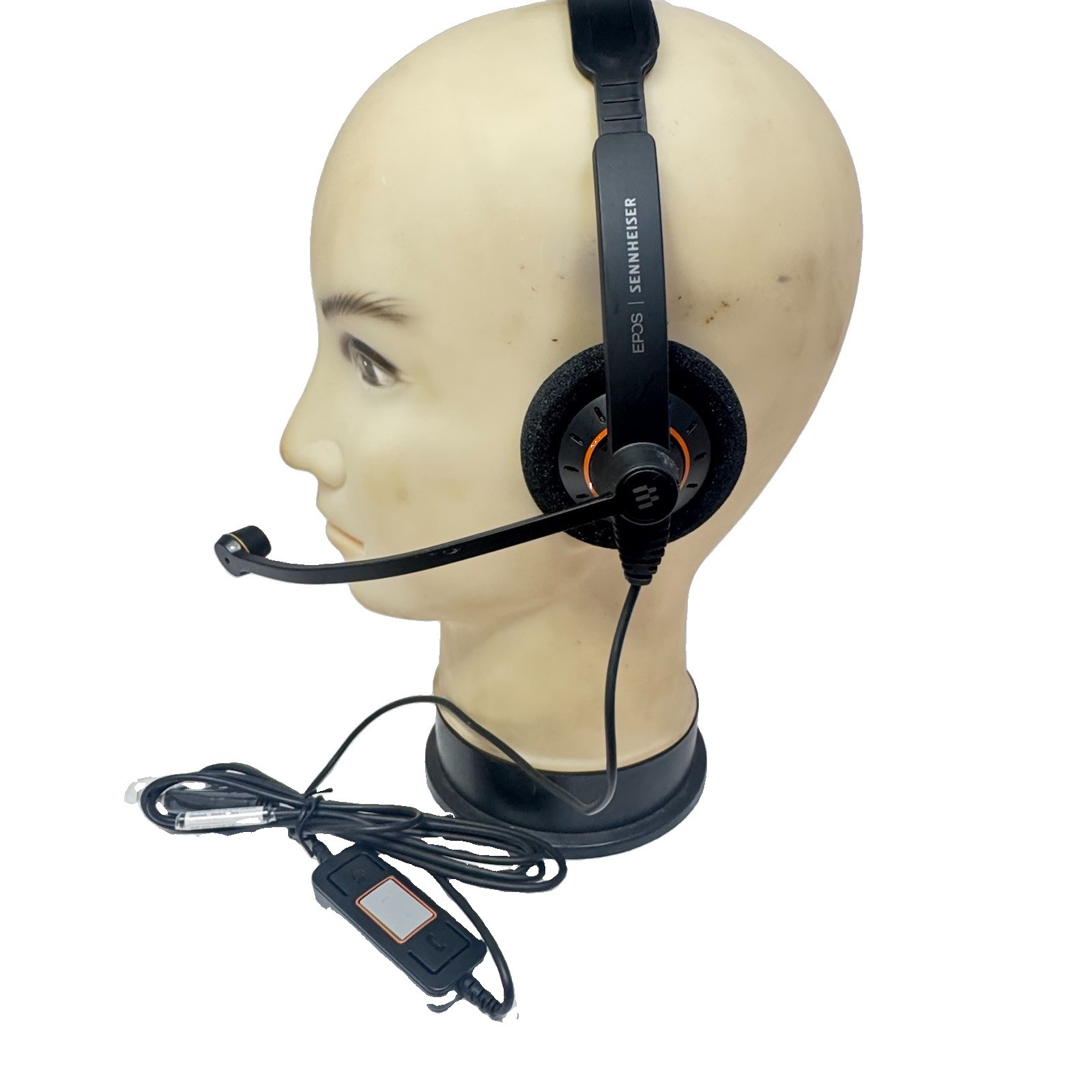 EPOS Sennheiser SC 60 USB ML Wired USB Headset Mic 1000551 Black