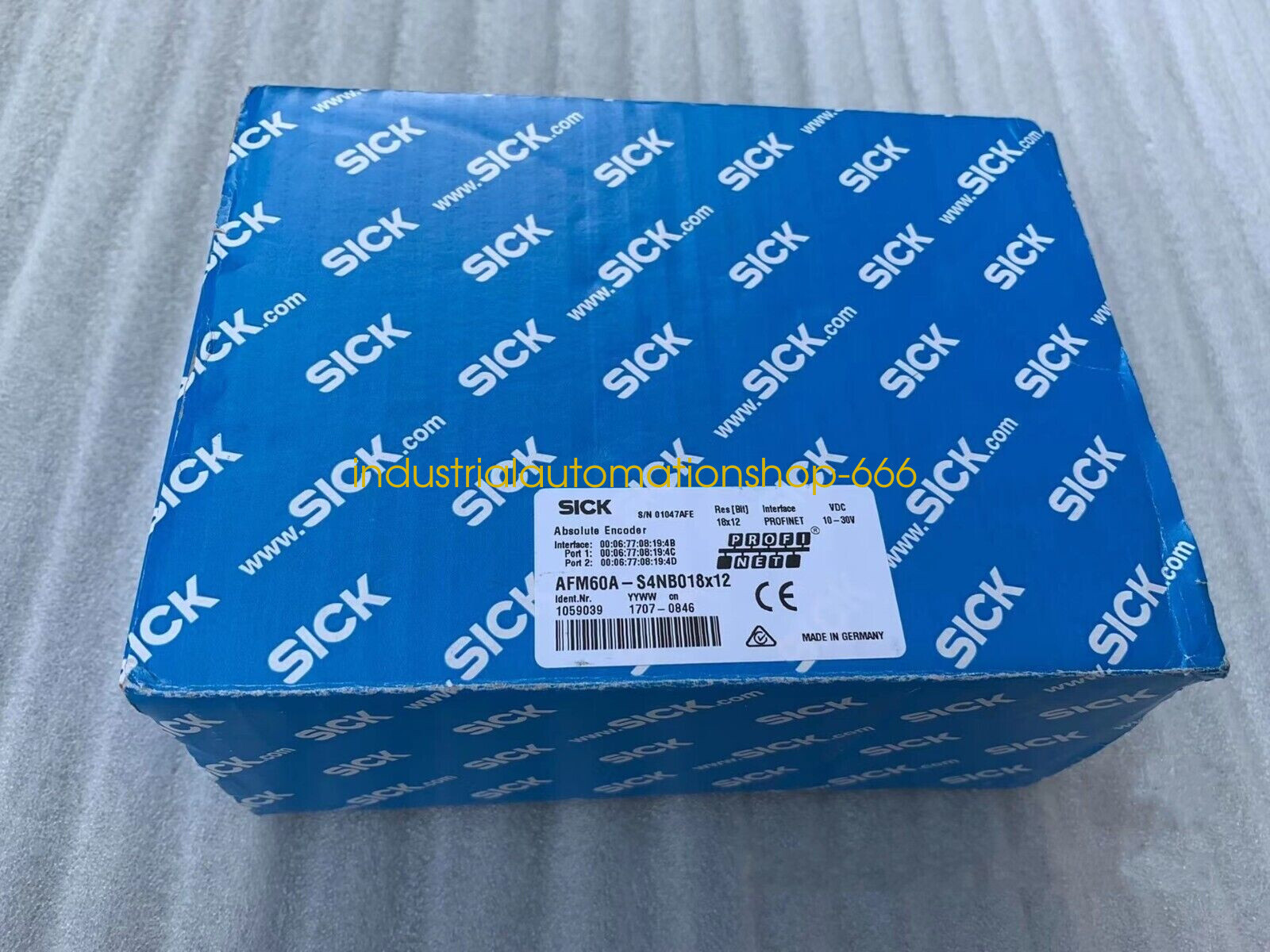 1PCS New SICK AFM60A-S4NB018X12 encoder Via DHL or FedEX