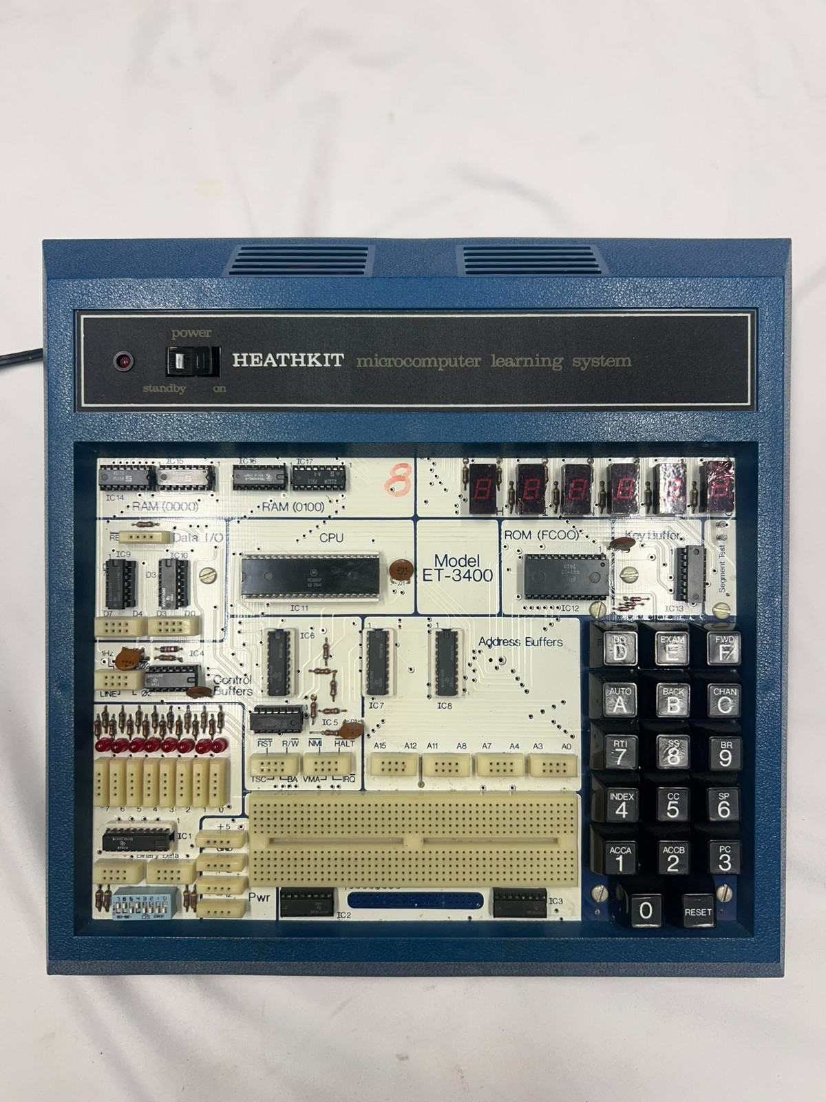 Heathkit ET-3400 Microcomputer Learning System / Microprocessor Trainer