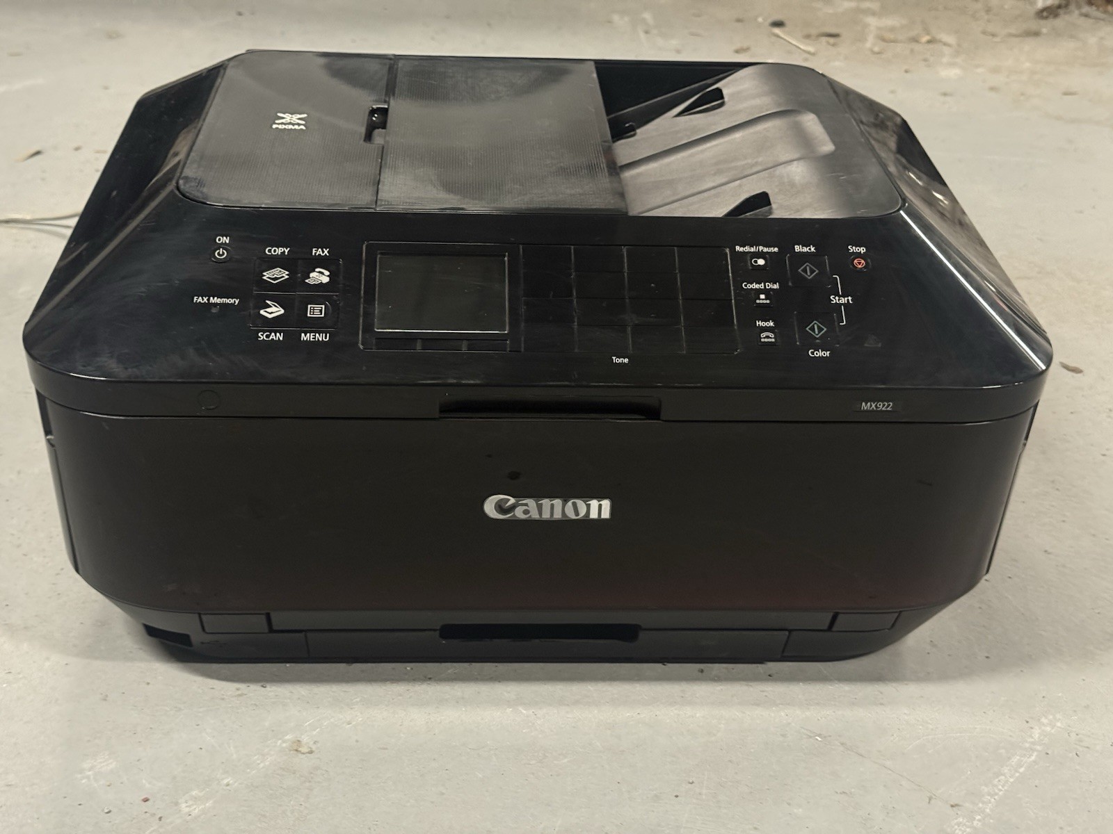 Canon PIXMA MX922 Wireless Color All-in-One Inkjet Printer – Scan, Copy, Fax
