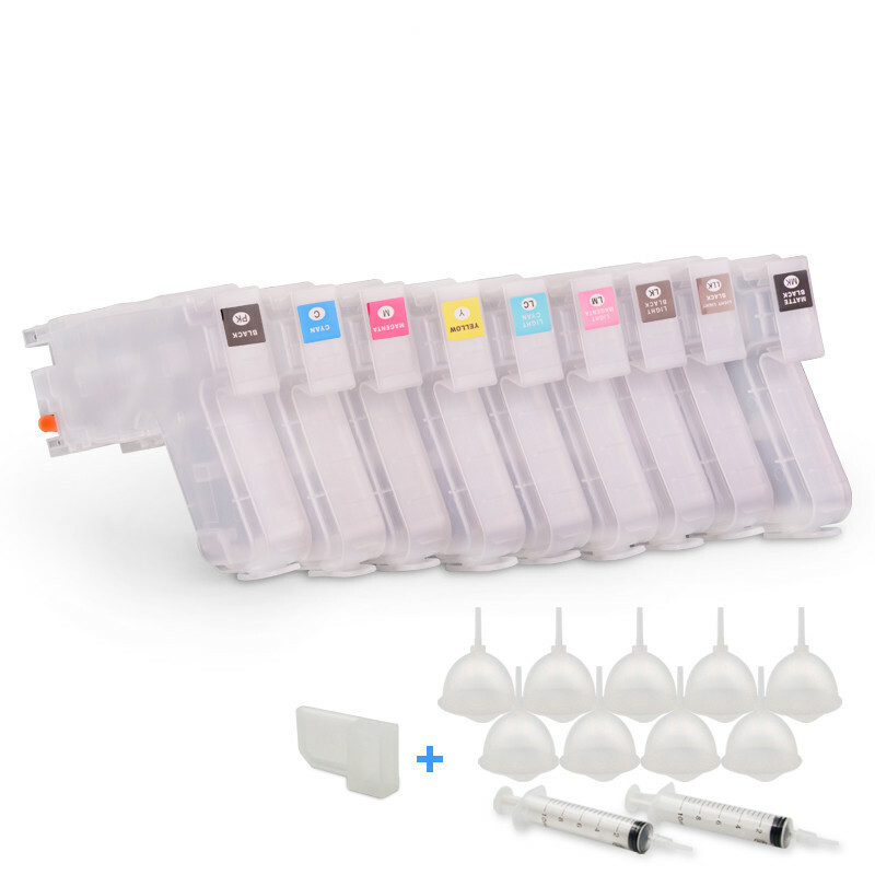 T8501-T8509 Empty Refillable Ink Cartridge For Epson SureColor P800 P808 printer