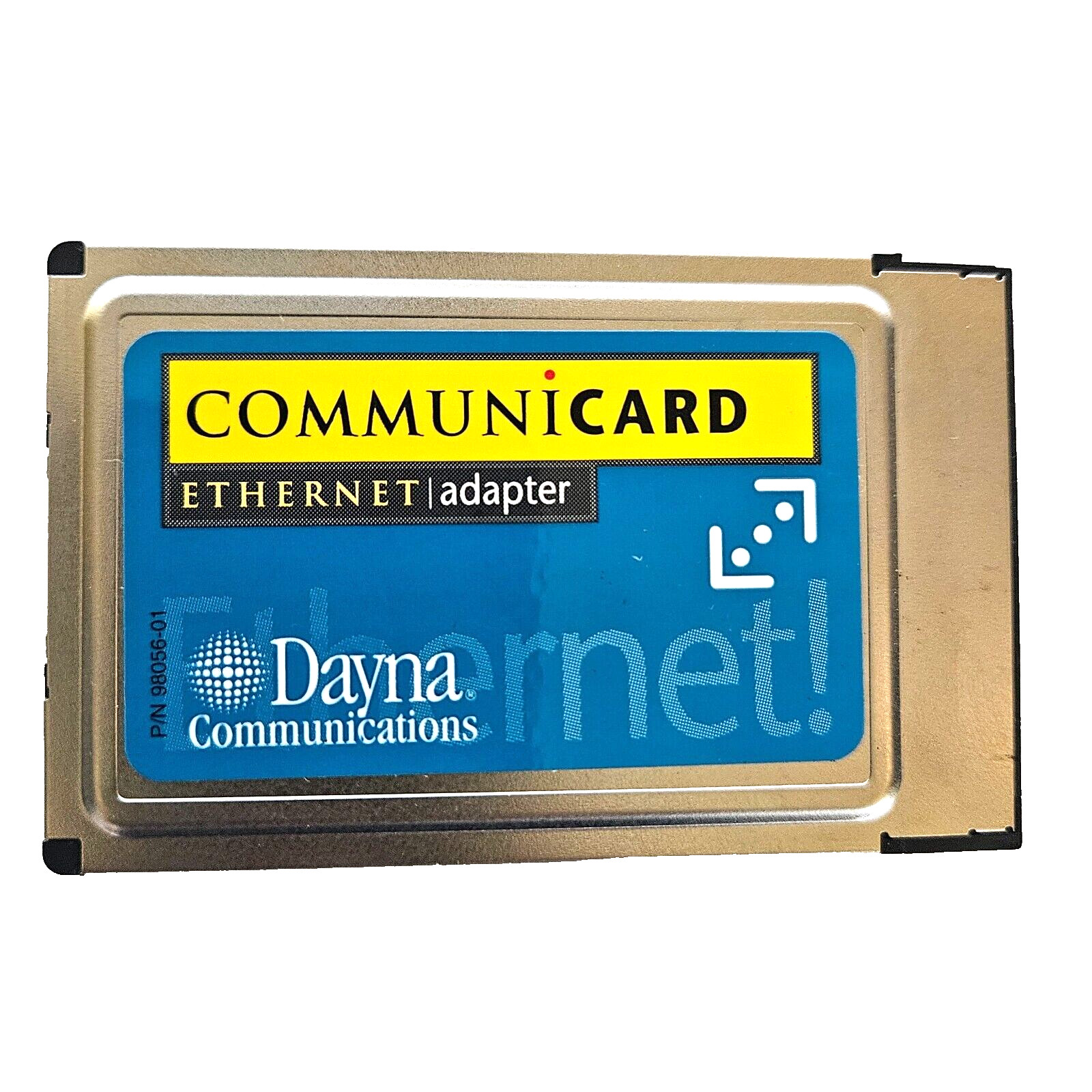 Vintage Dayna CommuniCard PCMCIA Ethernet LAN Adapter PC Card Only