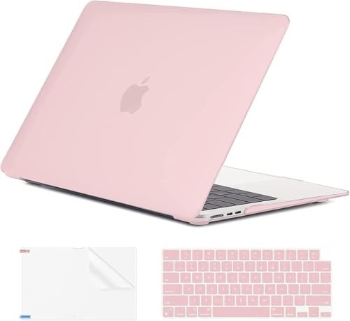Durable and Lightweight Hard Shell Case for MacBook Air 13.6 inch - Dusty Pink